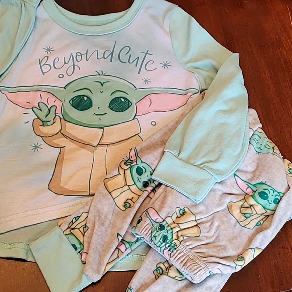 Star Wars Baby Yoda pajama set